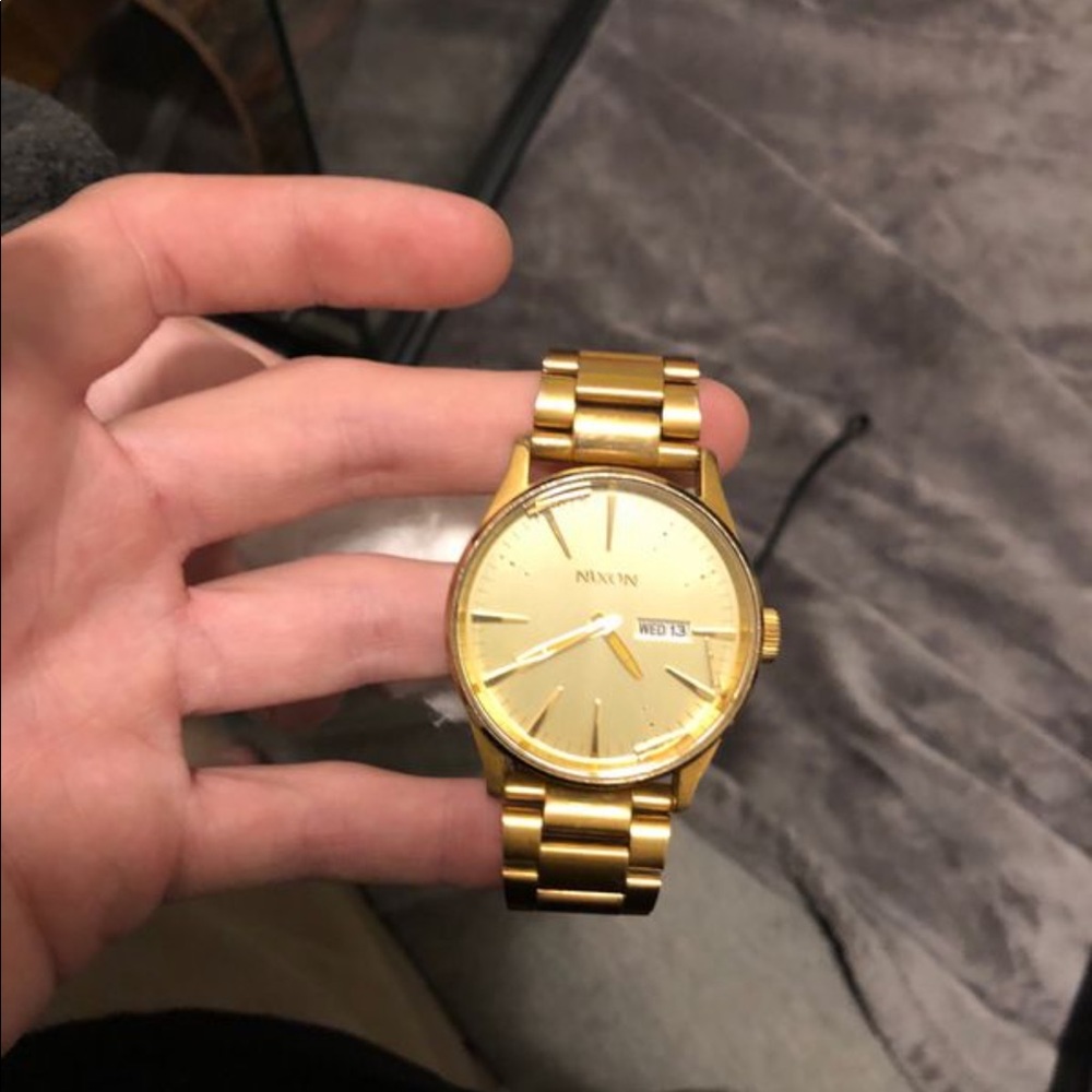 Nixon Gold Watch